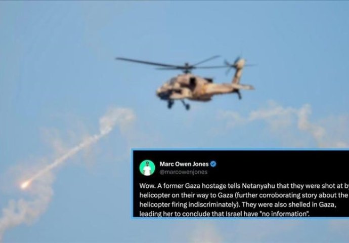 Talac kojeg je oslobodio Hamas rekao Netanyahuu: "Helikopter je pucao na nas"