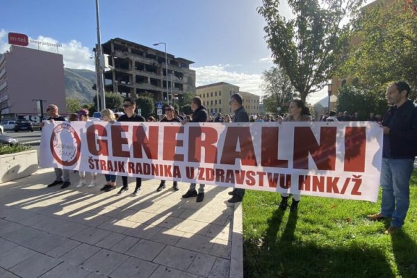 Jednosatni štrajk upozorenja u HNK, najavljen sastanak s Vladom