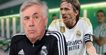 HRVAT JE SAMO SLEGNUO RAMENIMA: Ancelotti u svlačionici jednom rečenicom Modriću pokazao ko je šef!