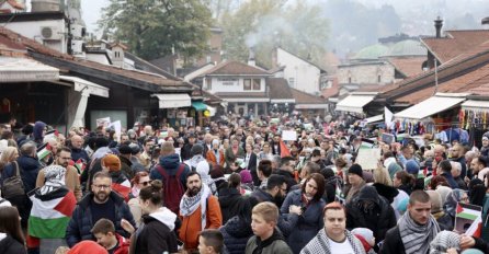 U Sarajevu danas protestna šetnja u znak podrške palestinskom narodu
