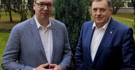Vučić sa Dodikom razgovarao u Beogradu, zahvalio mu se na podršci uoči izbora