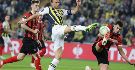 PONOVO DOKAZAO KLASU:  Džeko briljantnom partijom odveo Fenerbahče u nokaut fazu Konferencijske lige