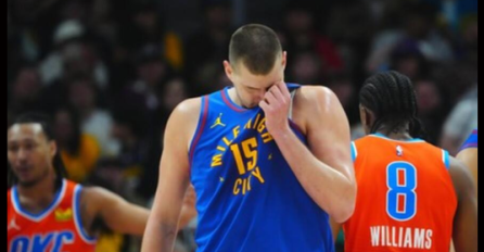 JOKIĆ TRAGIČAR DENVERA: Šej sa Oklahomom utišao "Bol arenu", Micić gledao sa klupe, Poku van protokola! (VIDEO)