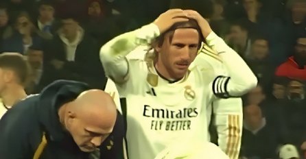 MODRIĆ JE DOŠAO DO SAIGRAČA: Samo nekoliko sekundi kasnije uhvatio se za glavu (VIDEO)