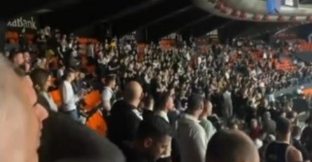 HAOS NA TRIBINAMA - TUČA NAVIJAČA PARTIZAN I POLICIJE: Evo šta se dogodilo (VIDEO)