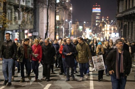 Jedanaesti protest u Srbiji: Studenti najavili 24-satnu blokadu Beograda