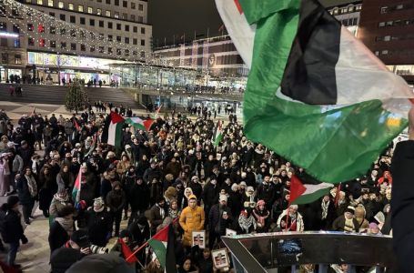 UMJESTO DOČEKA NOVE GODINE: U Švedskoj protest podrške Gazi