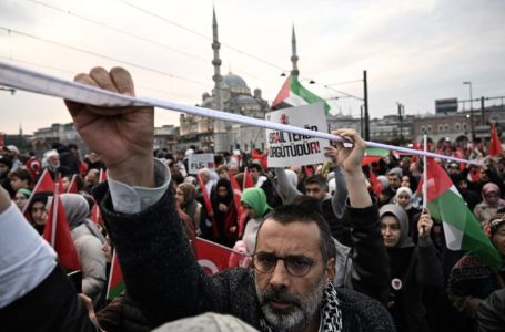 U Istanbulu prvog dana 2024. masovni skup podrške Palestini