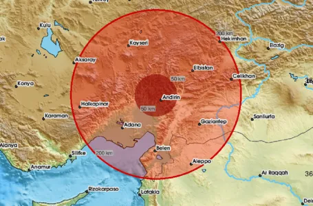 Zemljotres u Turskoj od 4.1 po Richteru