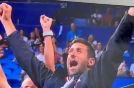 NOVAKOVA REAKCIJA OBILAZI PLANETU: Đoković BURNO proslavio pobjedu Hamada i Olge (VIDEO)