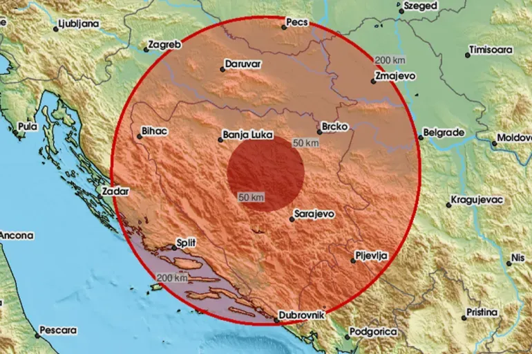 POTRES U ZENICI SE OSJETIO U CIJELOJ REGIJI: Ovo su analize seizmologa za ostala područja