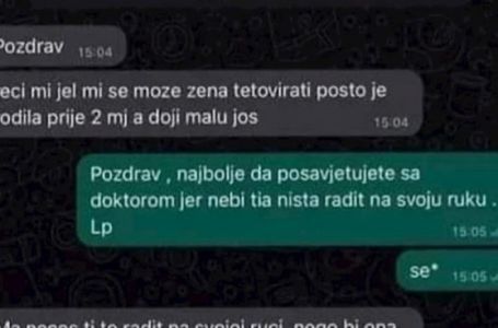 SLIKA OVOG DOPISIVANJA POSTALA HIT NA FACEBOOKU: Pitao za tetovažu, ali nije se nadao OVOM KRAJU