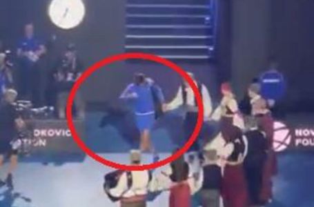 SRBIN ZAIGRAO KOLO, PUBLIKA U TRANSU! Novak istrčao na teren, pa pokazao šta umije - sve proključalo