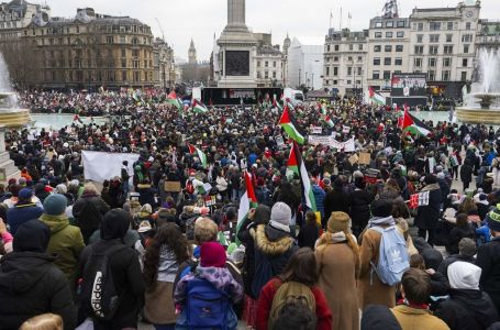 Stotine hiljada se okupilo na maršu za Palestinu u Londonu