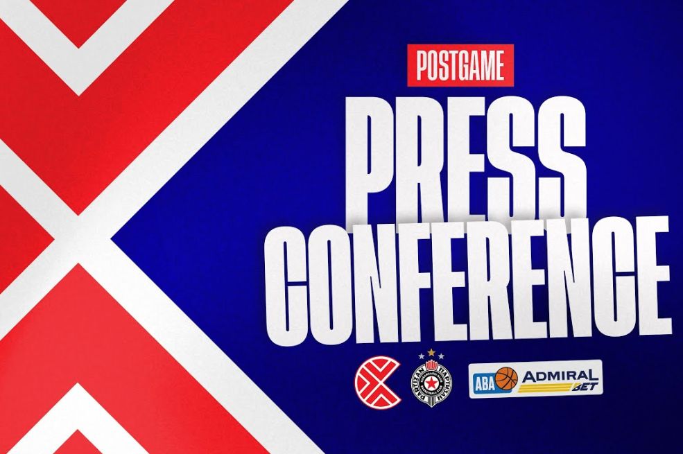 Simpatična scena  konferenciji za  novinare privukla ogromu pažnju:Morao da reaguje trener Partizana