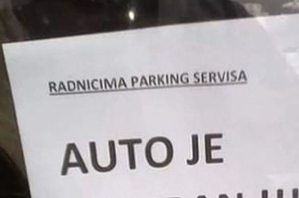 PORUKA VOZAČA U SRBIJI NASMIJALA JE REGION: Pogledajte šta je poručio radnicima parking servisa