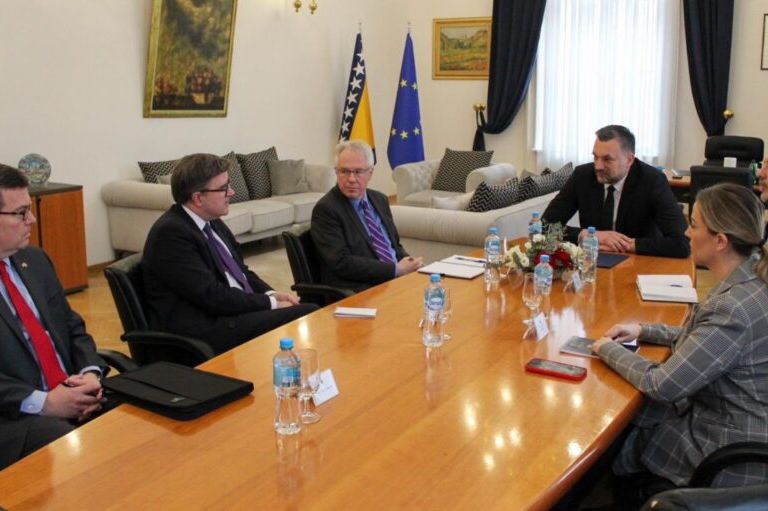 O'Brien u posjeti MVP BiH: “Srdačan razgovor sa dokazanim prijateljem BiH”