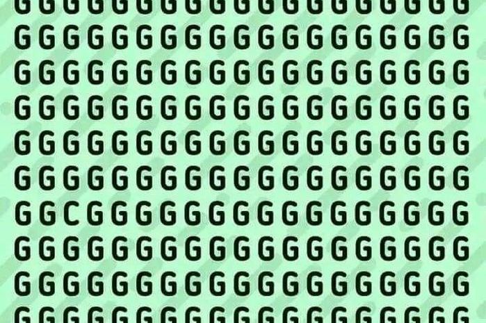 Samo će pravi genijalci uspjeti da za 7 sekundi pronađu jedno različito slovo: DA LI STE USPJELI?