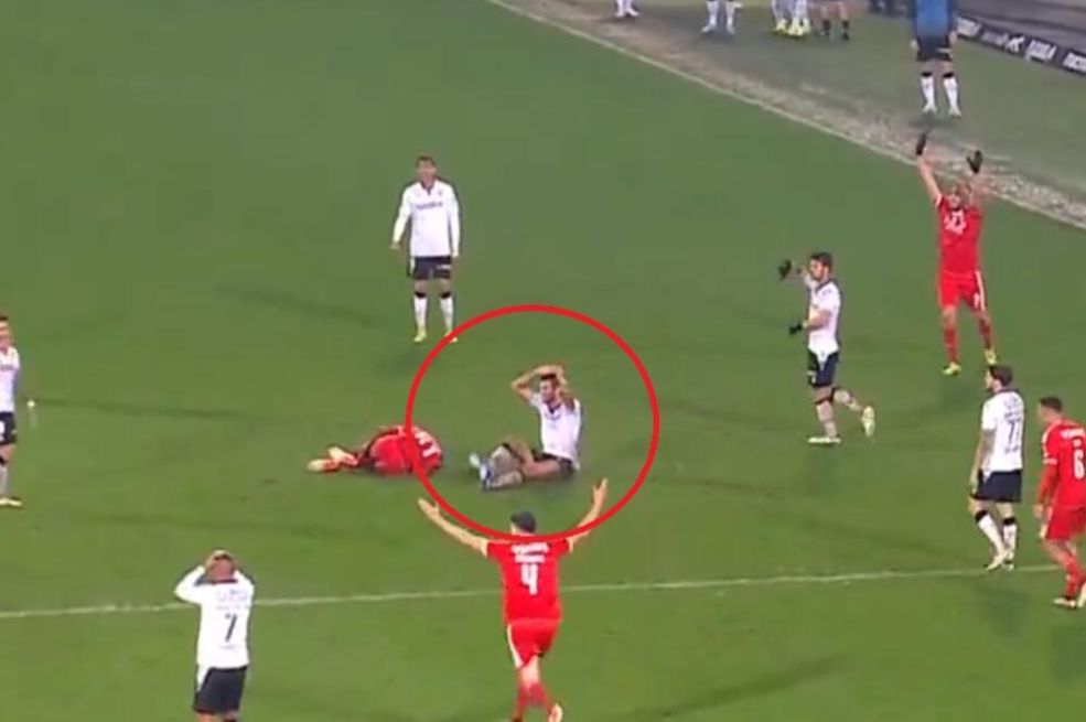 HOROR POTEZ HRVATSKOG FUDBALERA! Ovako se ZAVRŠAVA KARIJERA protivniku! Sreća spasila Portugalca