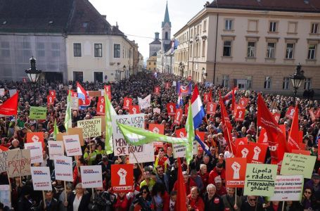 Veliki protest u Zagrebu zbog izbora državnog tužitelja: Nemojte ići u Njemačku, neka Plenković ide