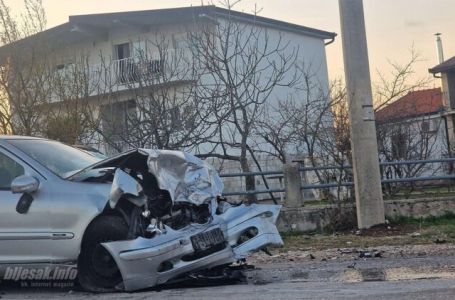 U saobraćajnoj nesreći kod Mostara poginula jedna osoba