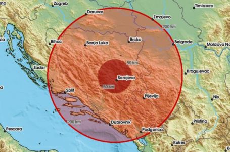 Novi zemljotres upravo pogodio Sarajevo