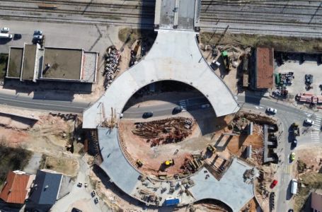 Nazire se kraj spajanja kružnog toka na IX transverzali