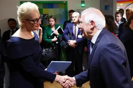 Julija Navalnaja se sastala s ministrima vanjskih poslova EU, ponovila da će nastaviti borbu