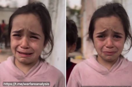 Potresan video iz Gaze: Uplakana djevojčica govori da joj nedostaje hljeb