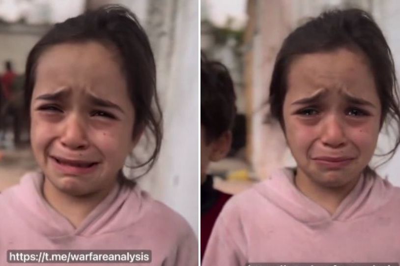 Potresan video iz Gaze: Uplakana djevojčica govori da joj nedostaje hljeb