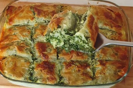 PITA ZELJANICA SA BLITVOM, OD GOTOVIH KORA: Nema SOČNIJE, svaki zalogaj se TOPI U USTIMA