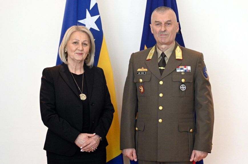 Krišto se sastala s novim komandantom EUFOR-a