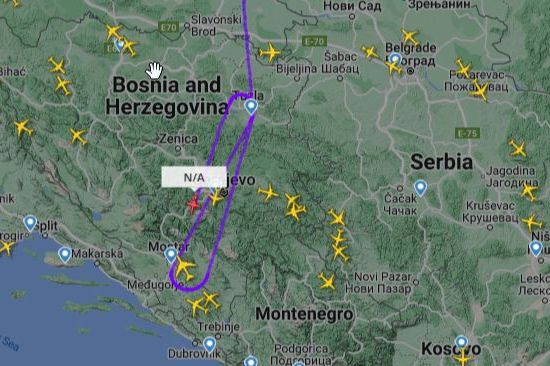 Izviđački avion leti iznad BiH: Osmatra region?
