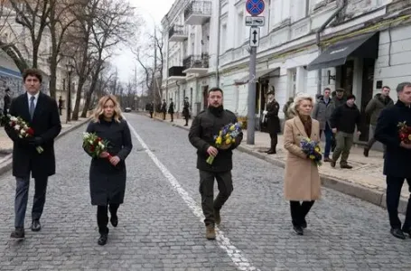 Evropski lideri posjetili Ukrajinu na drugu godišnjicu rata