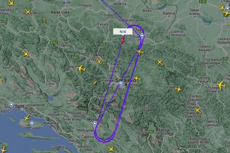 Američki izviđački avion opet iznad BiH