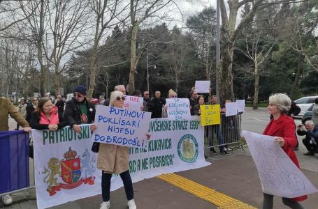 Podgoričani poručili Dodiku da nije dobrodošao: JEDAN NATPIS SE POSEBNO ISTAKAO