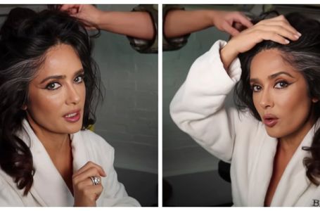 Salma Hayek (57) pokazala trik pomoću kojeg prekriva sijede: SVI ODUŠEVLJENI KAD SU VIDJELI
