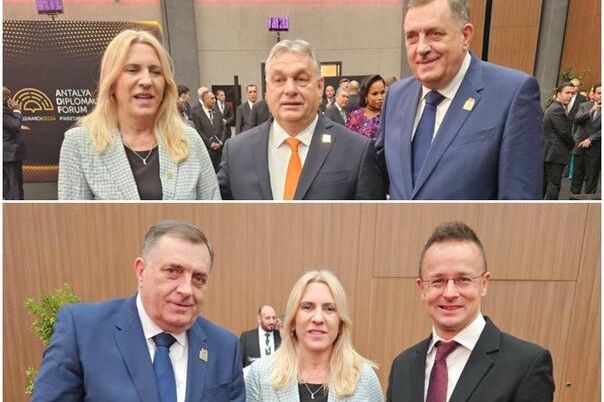 Cvijanović i Dodik sa Orbanom i Szijartom na marginama Diplomatskog foruma