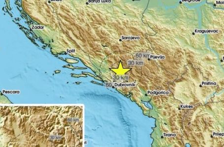 JAČI ZEMLJOTRES SINOĆ ZATRESAO HERCEGOVINU: "Strašno, probudilo me", "Tutnjava"