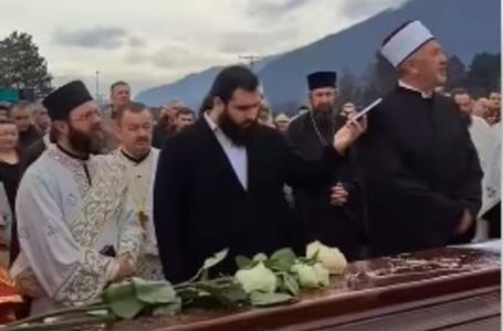 EFENDIJA DRŽAO OPROŠTAJNI GOVOR NA SAHRANI SRPSKOG SVEŠTENIKA! Posebno mi je ovaj čovjek ušao u dušu