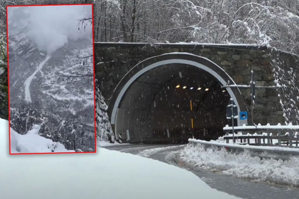 LAVINA ODSJEKLA SJEVER ITALIJE OD SVIJETA: Neviđena drama, zatrpan ulaz u tunel, a snijeg... (VIDEO)