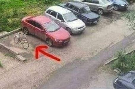 Parkirao bicikl na mjestu za automobil: Kada se poslije 10 minuta vratio, imao je šta da vidi (FOTO)
