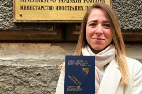Lejli Njemčević dodijeljen diplomatski pasoš BiH: "Velika privilegija, ali i obaveza"