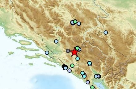 Još jedan zemljotres pogodio Hercegovinu