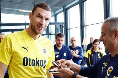 Rođendanska torta za Edina Džeku: Porukom oduševio navijače Fenera koji danas imaju samo jednu želju
