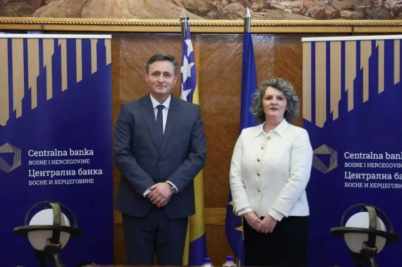 Denis Bećirović posjetio Centralnu banku BiH: Održao sastanak s guvernerkom Jasminom Selimović