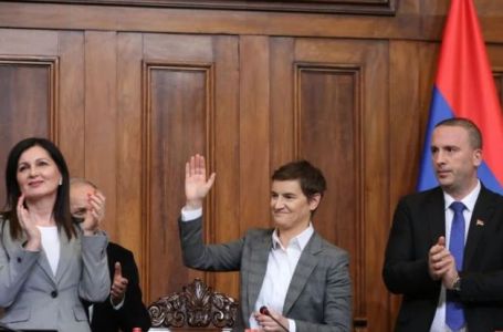 Ana Brnabić izabrana za predsjednicu Narodne skupštine Srbije