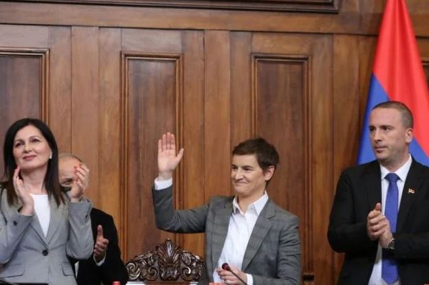 Ana Brnabić izabrana za predsjednicu Narodne skupštine Srbije