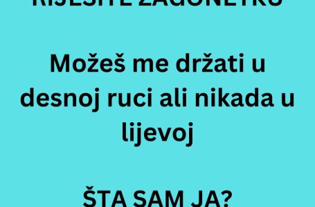 OVA ZAGONETKA ĆE TESTIRATI VAŠU INTELIGENCIJU: Odgovor je očigledan ali samo rijetki odmah shvate