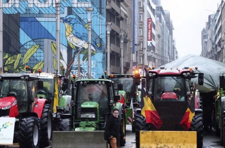 Novi protesti, traktori paralisali saobraćaj u Briselu
